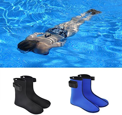 Vishusju 3mm neoprene meias para surf de mergulho em esportes aquáticos