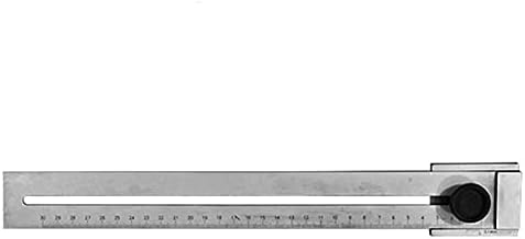Slatiom 0-200mm/0-300mm Pinça de marcação de aço carbono de aço de madeira Medição de medição de medição Graduação
