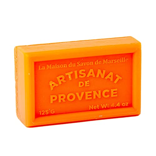 Sabão francês - Savon de Marselha - laranja 125g