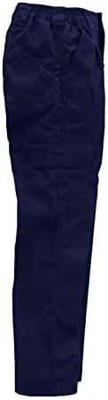FR calça para homens bolsos de carga resistentes a chama 7,5 onças algodão elástico calça de solda