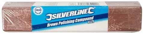 Silverline 107868 Composto de polimento marrom 500 g