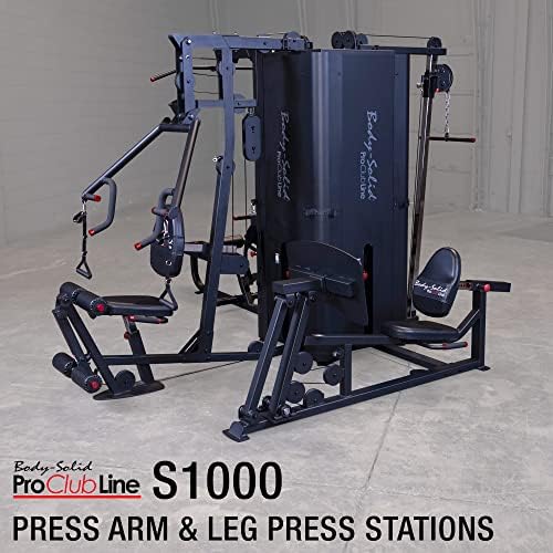 Body-Solid Pro Clubine S1000 Four Stack Commercial Gym
