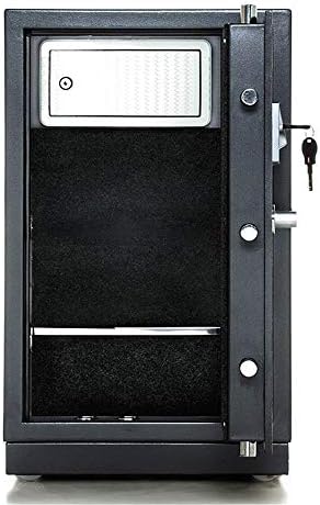 Teerwere Safe Box Digital Electronic Segurança Caixa Segura, Armário de Casa Seguro com Chaves e Caixa de
