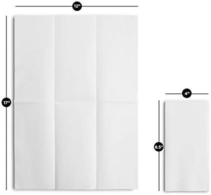 Toalhas de hóspedes descartáveis ​​de linho descartáveis ​​[pacote de 1000] - toalhas de mão descartáveis