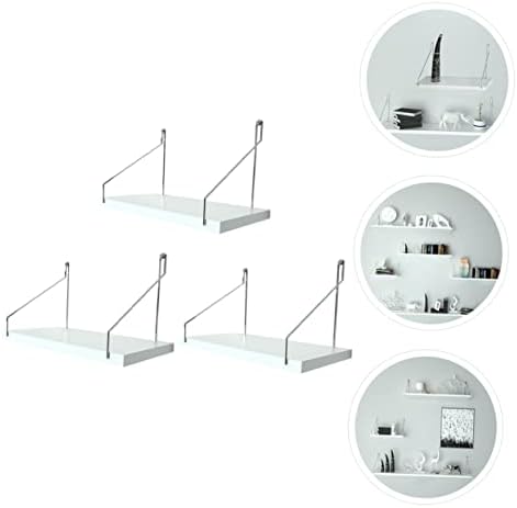Prateleira de prateleira redonda Besportble estante de estante de metal suculantes 3pcs plataforma de banheiro