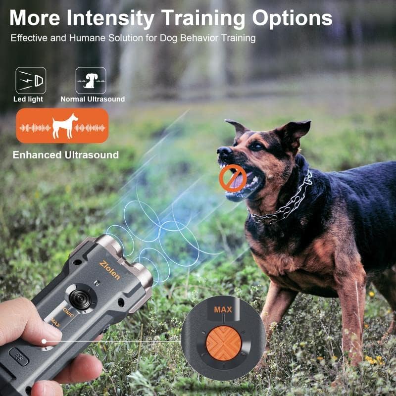 Dispositivos anti -Barking de cães Zlolen - 2023 Dispositivos de controle de latidos aprimorados