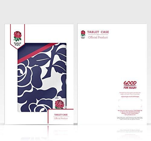 Projetos de capa principal licenciados oficialmente a Inglaterra Rugby Union 1871 Red Primeiro XV Livro de Couro