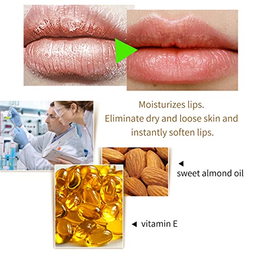 All Up Lipstick Rose Brown Sugar Laranja Cuidado com Lip Scrub Bale Lip esfoliante hidratante linhas finas