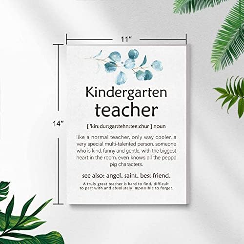 Presentes de apreciação de professores para professora de jardim de infância, agradecimento para