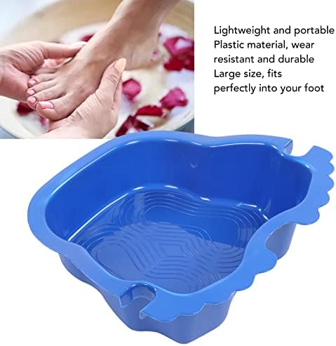 Bacia de banho de imersão no pé de tita-dong para sal, banheira de imersão de pé extra grande, banheira de banho de plástico resistente banheira de banheira de banheira para pedicure e massagem