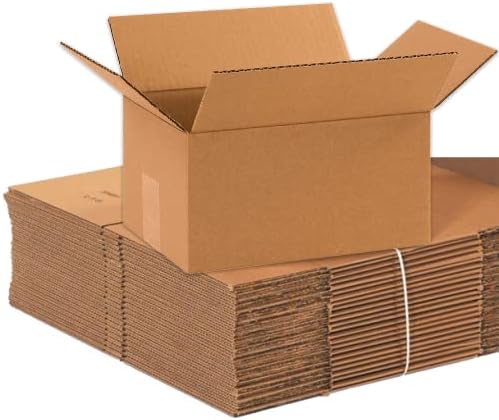 Caixas de envio da caixa EUA Médio de 10 L x 10 W x 10 H, 25 pack |