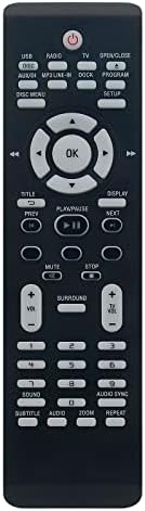 Beyution 996510001263 Substitua o ajuste do controle remoto para o Philips DVD Home Theatre HTS3151 HTS6500