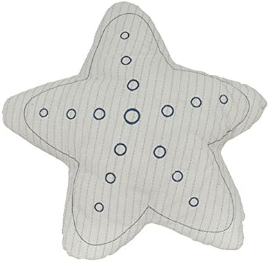 ANNE Home Star White Throw Pillow, tamanho único, multicolor