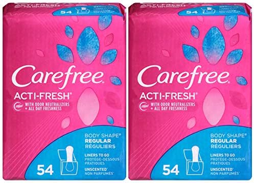 Executável ACTI-Fresh regular 54 ct. 2pk sem perfume