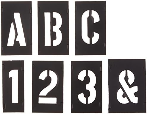 Estomncil Set-Numbers 3 Brass 15pcs.