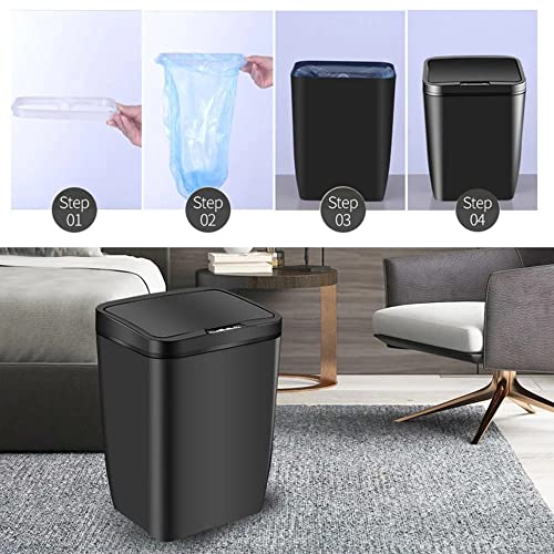 BKDFD Lixo automático sem toque pode ser um lixo inteligente do sensor de movimento de indução pode reciclar