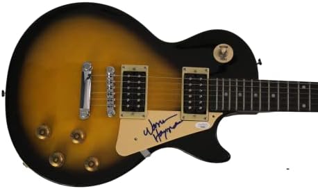 Warren Haynes assinou o autógrafo em tamanho grande Sunburst Gibson Epiphone Les Paul Guitar Guitar w/ James