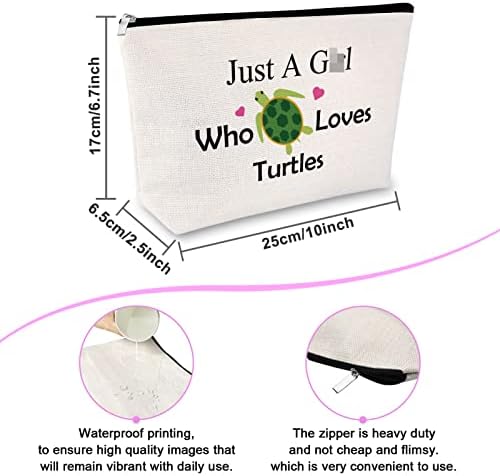 Turtle Amante Presente Maquiagem Bolsa de Tartaruga Presente Presente de Tartaruga Sea Presente