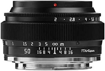 Ttartisan 50mm f2 F2 Focinho de moldura foco lente de câmera para montagem e a7 a7ii a7iii a7r a7rii
