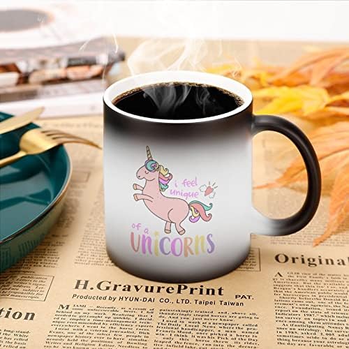 Unicorn Creative Descoloration Creamic Coffee Cuple