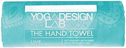 Laboratório de Design de Yoga | A toalha de mão | Toalha de mão não deslizante premium | Projetado