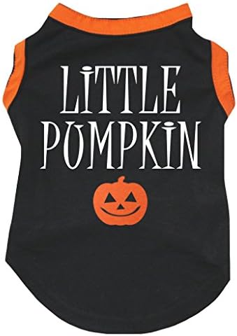 Petitebella Little Pumpkin Black Orange Shirt Puppy Dog Roupas