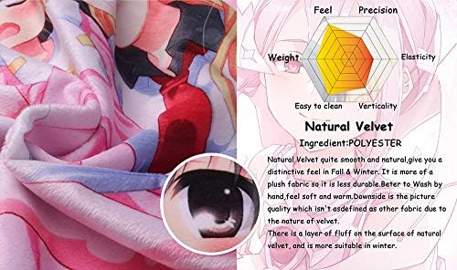 Sexy Hentai Girl Body Bodycase 150cmx50cm Velvet Anime Manga Manga Pillow Capa