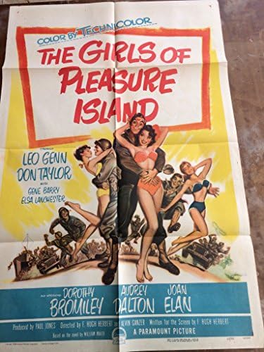 Girls of Pleasure Island, Pôster clássico de garotas ruins, 27x41
