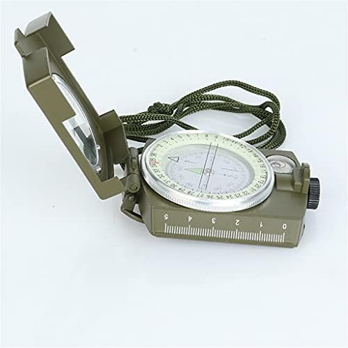 WSZTT Exército Militar de Metal Metal Clinomômetro Camping Camping Outdoor Tools Multifunction Compass