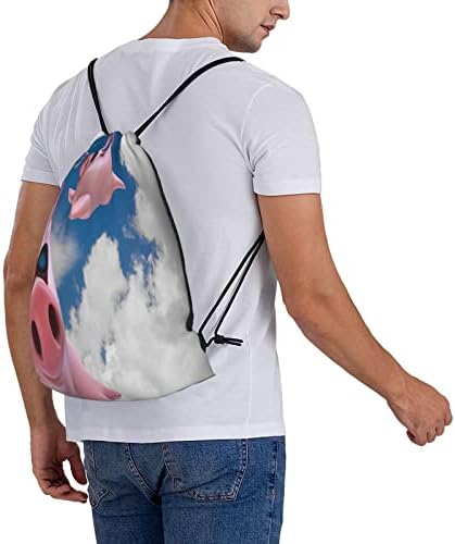 Saco de cordão de empurring mochila esportiva de bolsa de pigias de mergulho para mergulho para