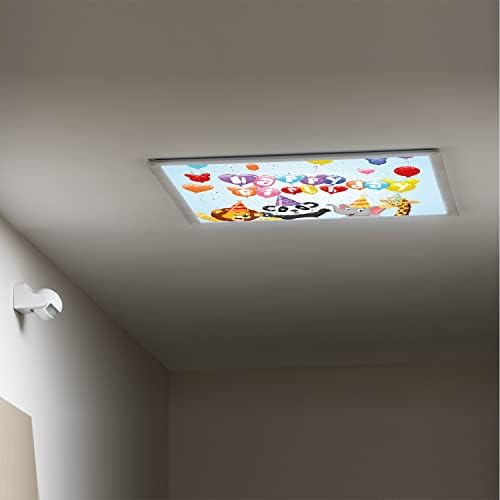 Tampas de luz fluorescentes para o teto dos painéis de difusor de luz-dia-fronteira com covers de luz fluorescente