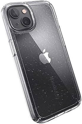 Speck iPhone 13 Clear Case - Proteção de queda com anti -amarelo e anti -Fade com design de camada