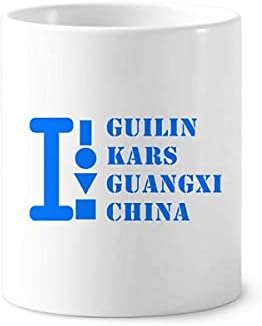 Guilin Kars Guangxi China de dentes da escova de caneta caneca Cencil Cup