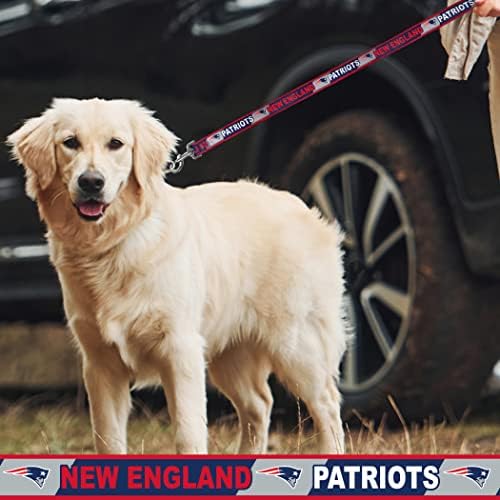 NFL Collar Pet Collar New England Patriots Dog Collar, X-Large Football Team Collar for Dogs &