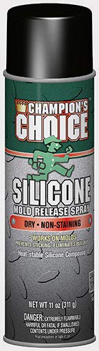 Chase Products Co Spray de liberação de molde de silicone, caso de 12 latas