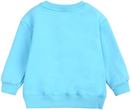 Criança meninos meninos meninas pulôver lã de lã Sweatshirt sólida e bebês coloras top coat tops tops small