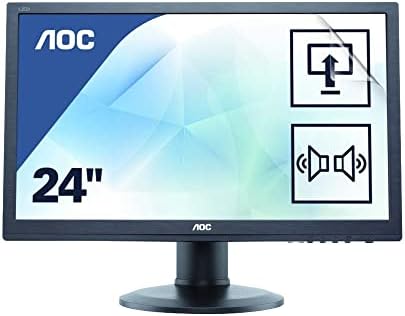 Celicious Vivid Invisible HD Glossy Screen Protector Compatível com o AOC Monitor E2460pda [pacote de 2]