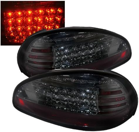Luzes traseiras de LED automático de Spyder preto/claro