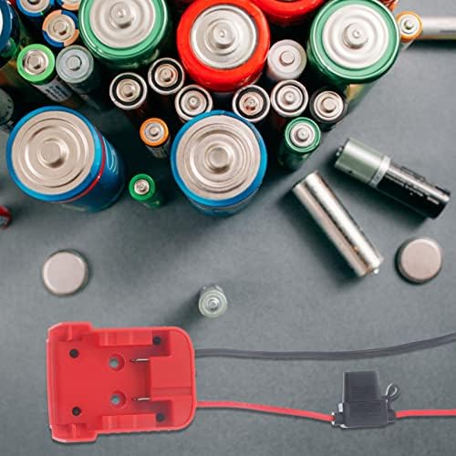 Conectores de bateria do doitool conectores de bateria conector de energia do adaptador de bateria