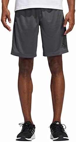 shorts de faixas adidas mass 3 com bolsos com zíper
