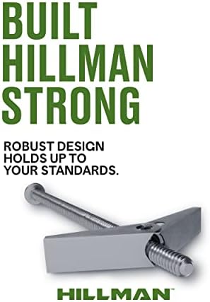 O Hillman Group 370081 Toggle Bolt, 5/16x4 polegadas, 25-pacote