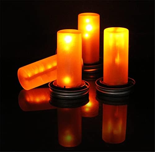 Xincankun Best para comprar lâmpada de chama solar de 3 pacote LED, bateria de lâmpada de chama recarregável