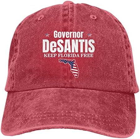 Governador Ron DeSantis Mantenha a Flórida Free Baseball Caps Men Women Ball Hat Hap