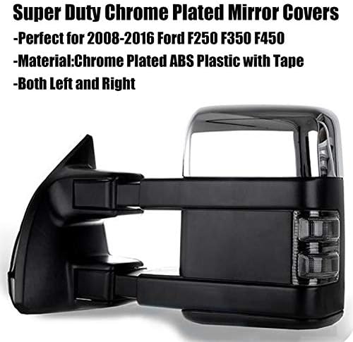 Perfect Super Duty Chrome Tampas espelhadas banhadas