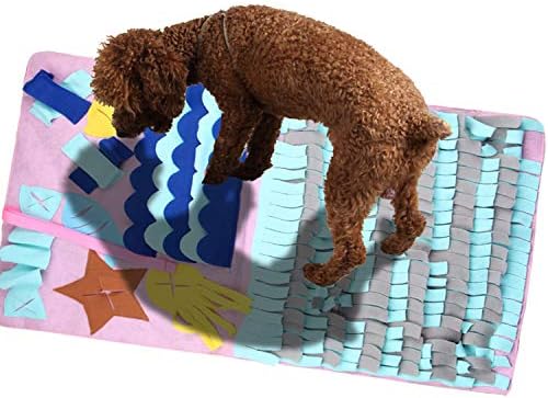 Lovepet Snuffle Mat Narizework Blanket Treining Treining Tapetes Felaing Pet Dog Pet Sniffing Mat Multi-Size Lavagem