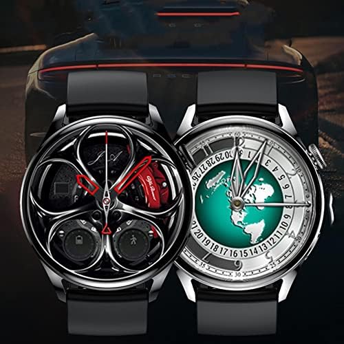 Novo relógio inteligente GT5 Relógio de 1,28 polegadas Toques de alta definição Pulseira de tela,