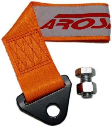 AROSPEED Orange Tow Strap Kit de alta resistência à tração e poliéster e poliéster de 10.000 lb classificação