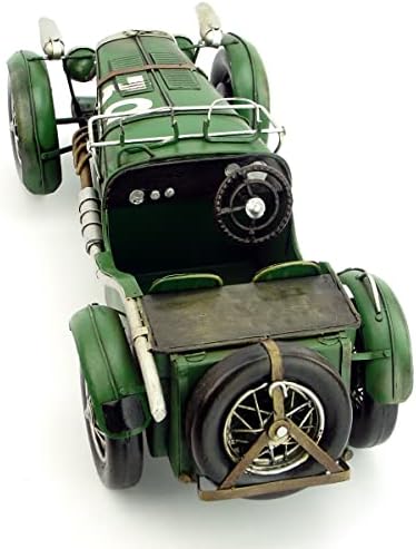 Modelo de carro de carro esportivo de classe artesanal Cyxstar Modelo de carro de ferro antigo para decoração de