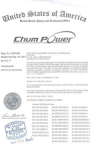 Chum Power 1/8 -5/8 BT40 CNC Integral Ex-Power Universal Chuck Holder, Titanium Jaws, uma peça