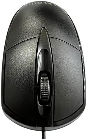 Lzlrun Wired Mouse Office de computador Mouse fosco de jogo USB para laptop para notebook para PC